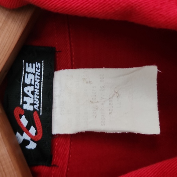 Dale Earnhardt Jr. Budweiser Chase Authentic Button Up Vintage NASCAR Shirt - Picture 4 of 10